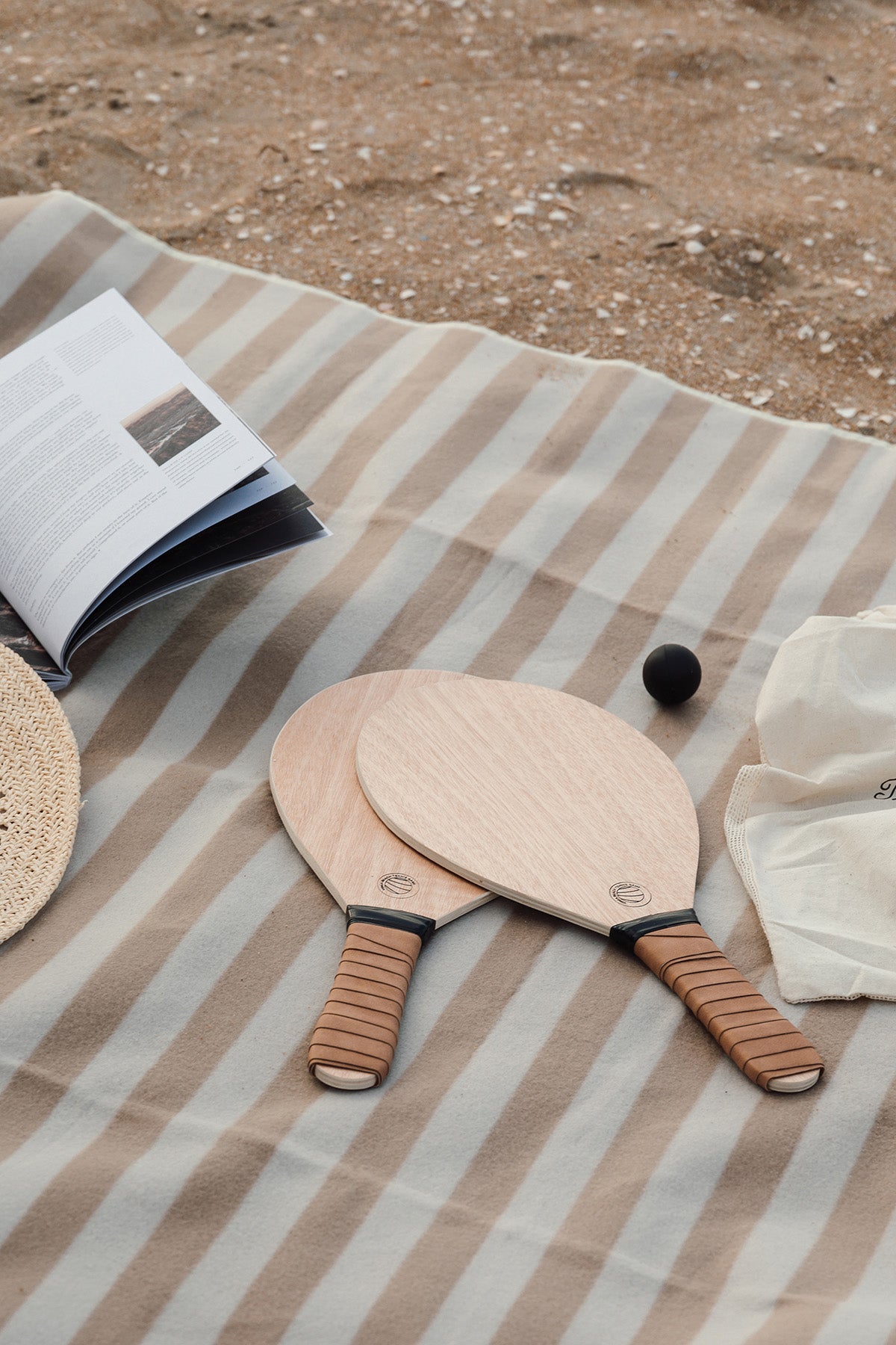 Beach Tennis Game - Pappelholz