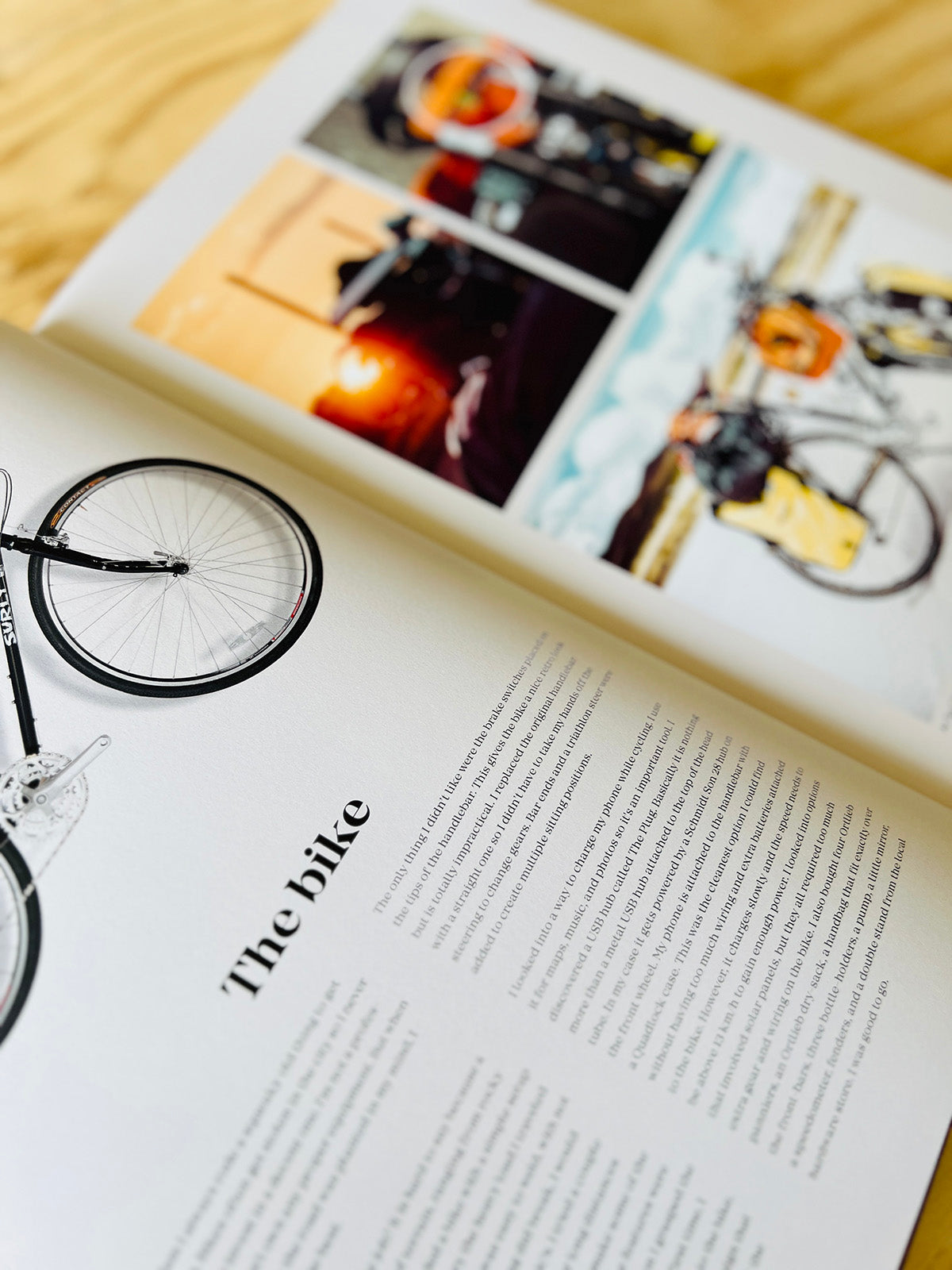 Book "One Year on a Bike