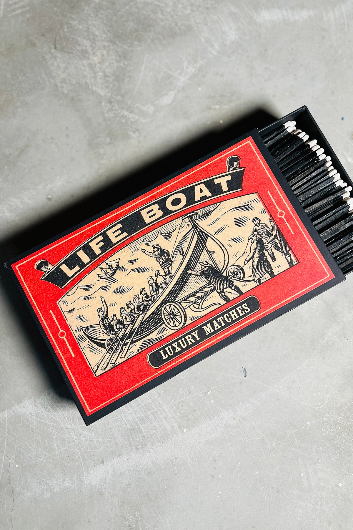 Giant Matchbox "The Lifeboat"